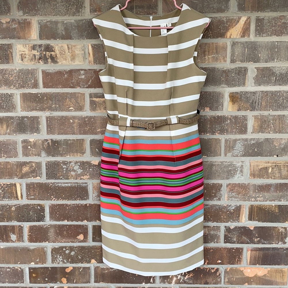 Emma & Michele Multi-Colored Dress Size 8